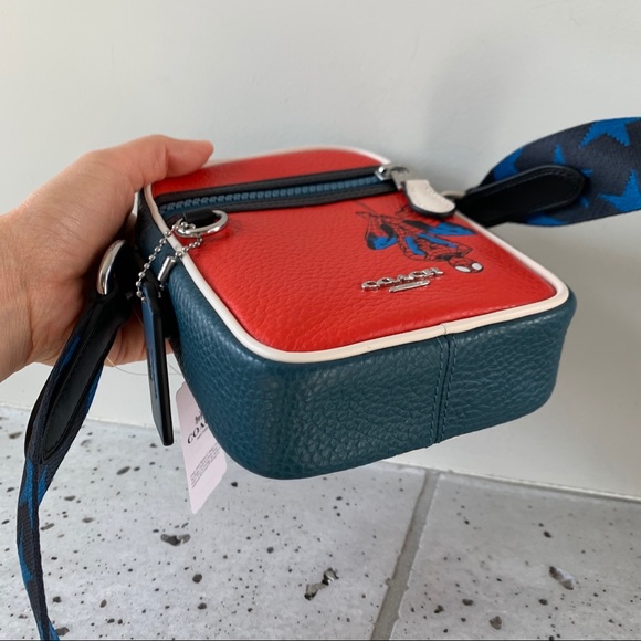 NWT Coach Marvel Terrain Crossbody With Spider-Man - Picture 6 of 9